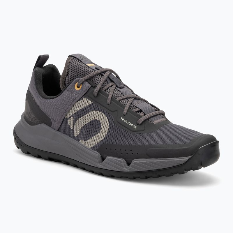 Pánské cyklistické boty Adidas FIVE TEN Trailcross LT platform charcoal/putty grey/oat