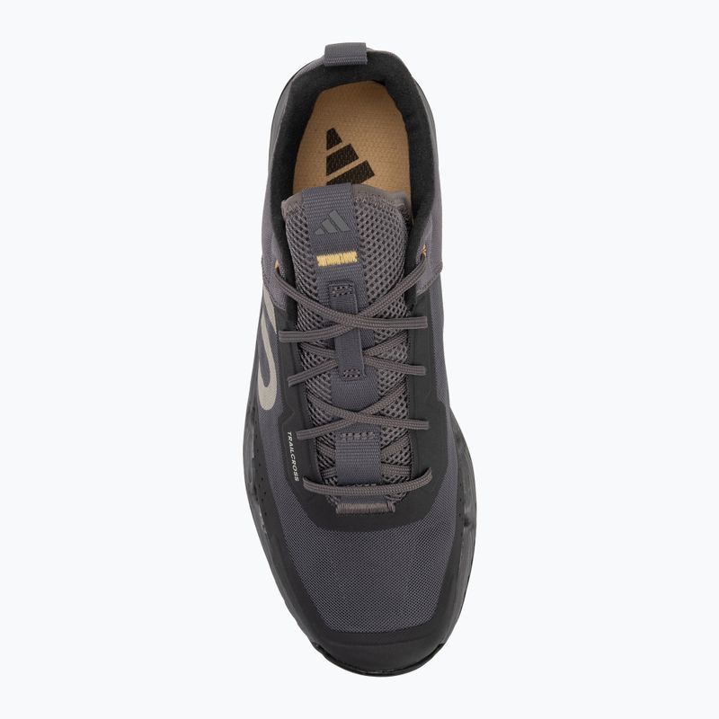 Pánské cyklistické boty Adidas FIVE TEN Trailcross LT platform charcoal/putty grey/oat 5