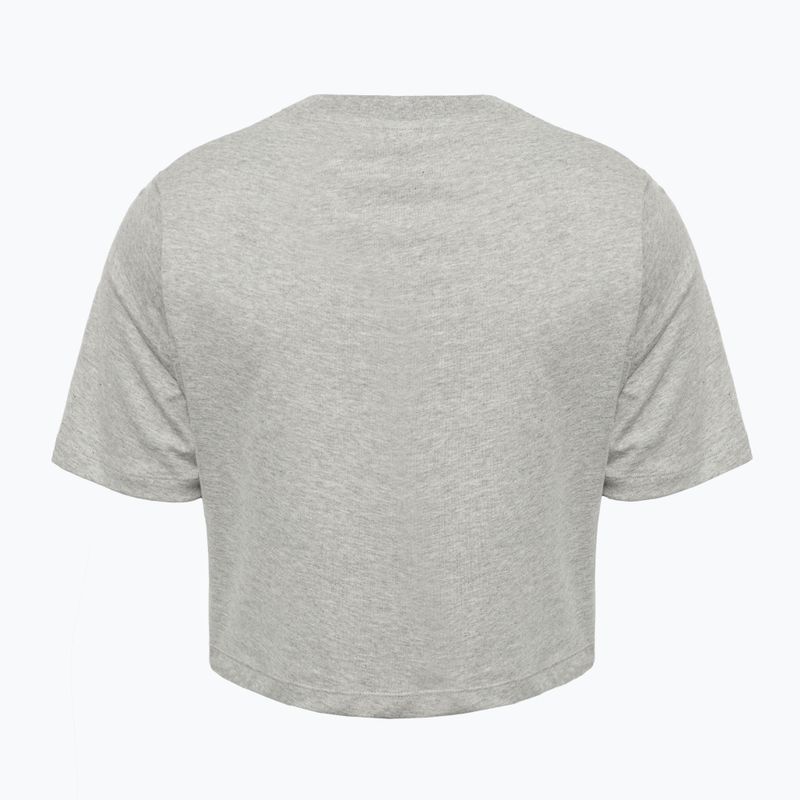 Dámské tričko Reebok Identity Big Logo Crop Tee medium grey heather 2