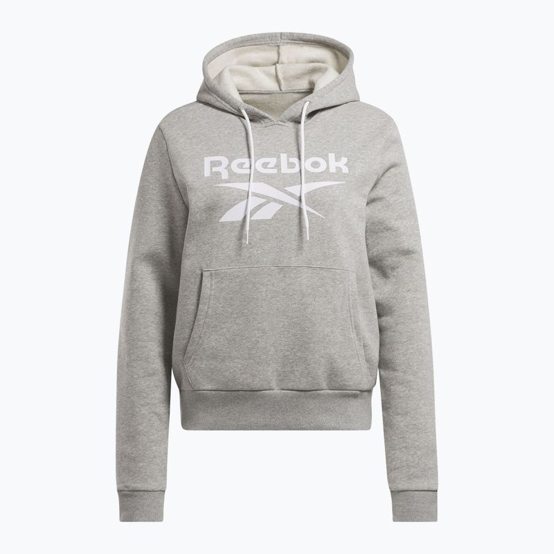 Dámská mikina Reebok Identity Big Logo Fleece medium grey heather 3