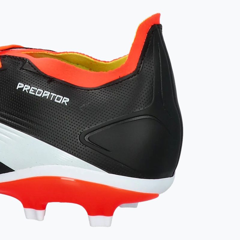 Kopačky adidas Predator League FG core black/cloud white/solar red 8