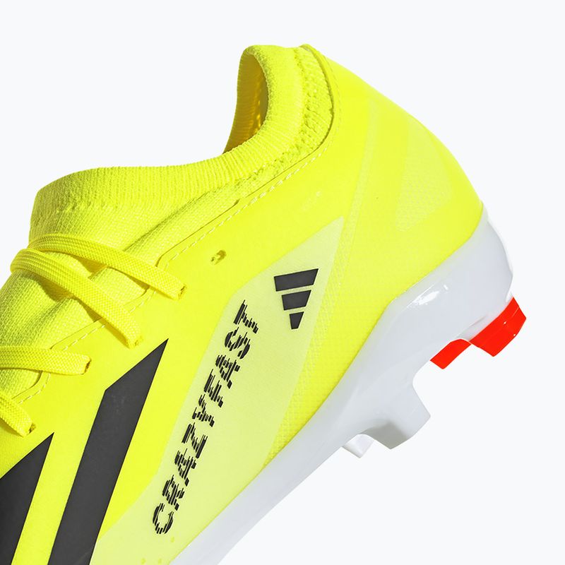 Pánské adidas X Crazyfast League FG týmové kopačky solar yellow/core black/cloud white 10