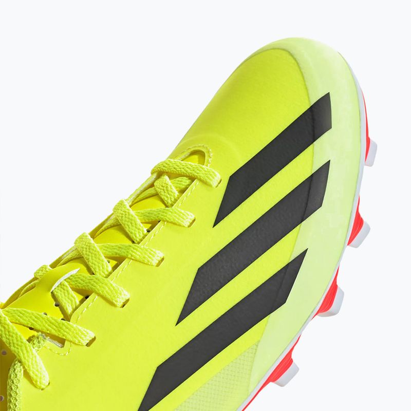 Pánské adidas X Crazyfast Club FxG týmové kopačky solar yellow/core black/cloud white 8