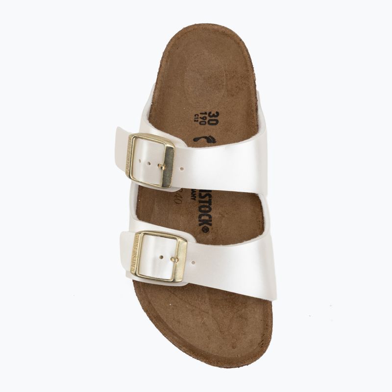 Dětské nazouváky BIRKENSTOCK Arizona Birko-Flor Narrow electric metallic pearl 5