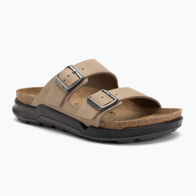 Pantofle BIRKENSTOCK Arizona Crosstown Regular tabacco brown
