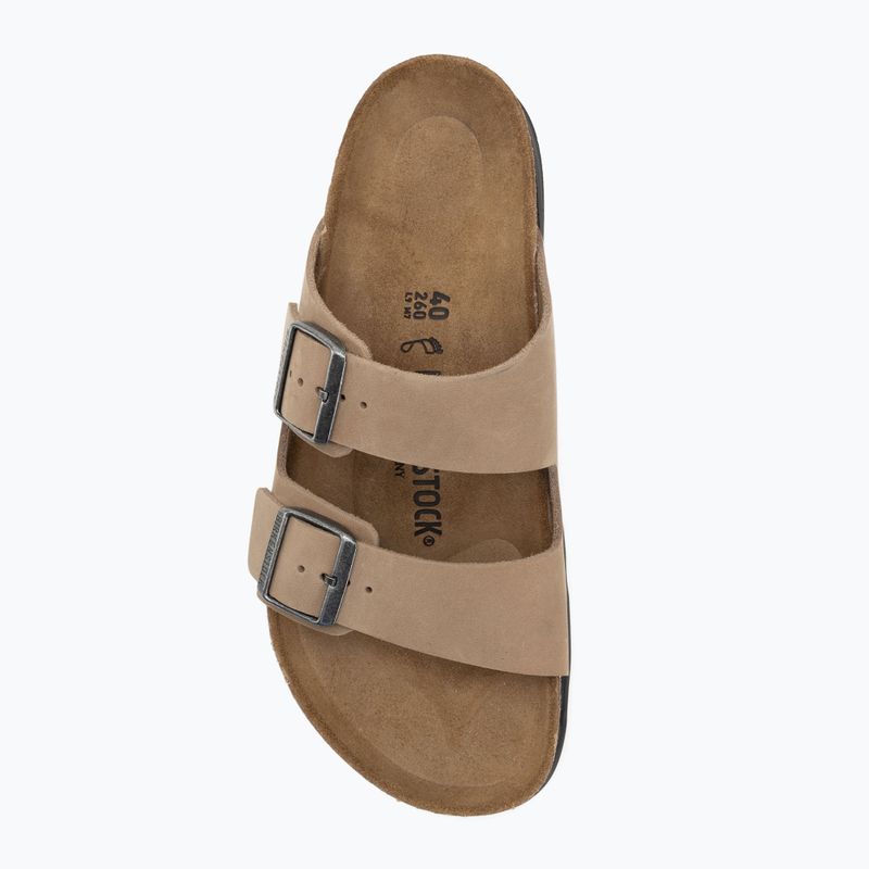 Pantofle BIRKENSTOCK Arizona Crosstown Regular tabacco brown 6
