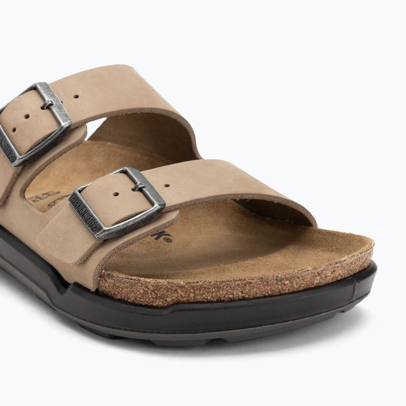 Pantofle BIRKENSTOCK Arizona Crosstown Regular tabacco brown 7
