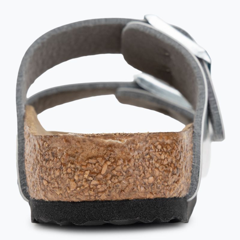 Dětské nazouváky BIRKENSTOCK Arizona BF Narrow electric metallic dots silver 6