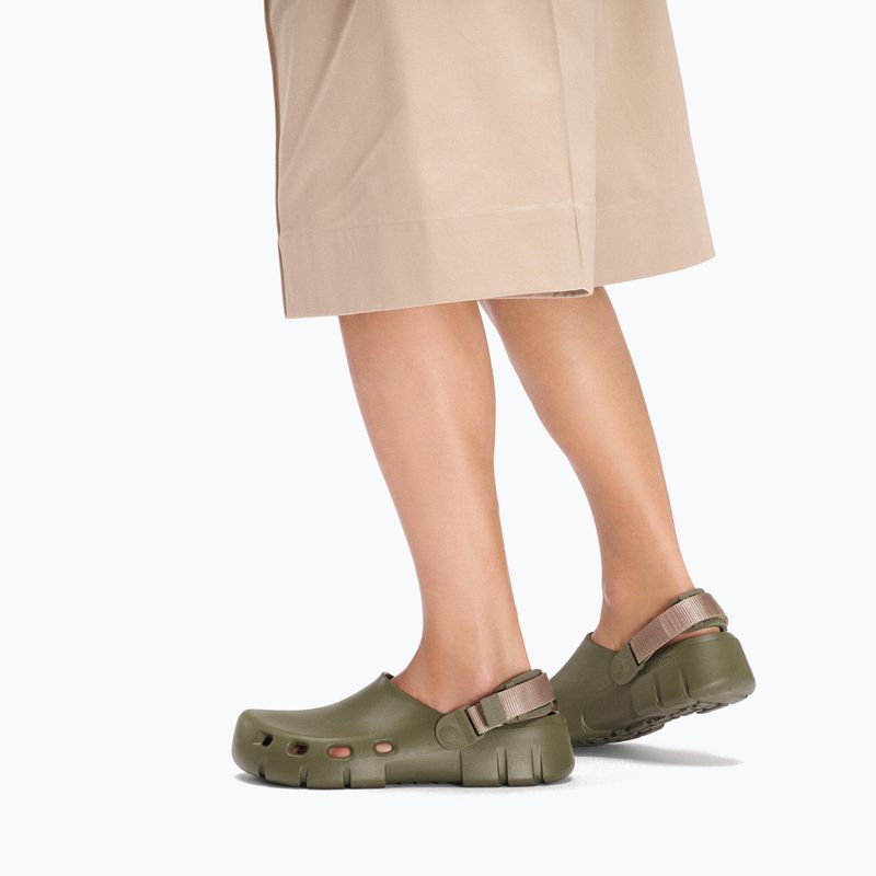 Nazouváky BIRKENSTOCK Birki Flow TEX EVA Regular khaki/gray taupe 7