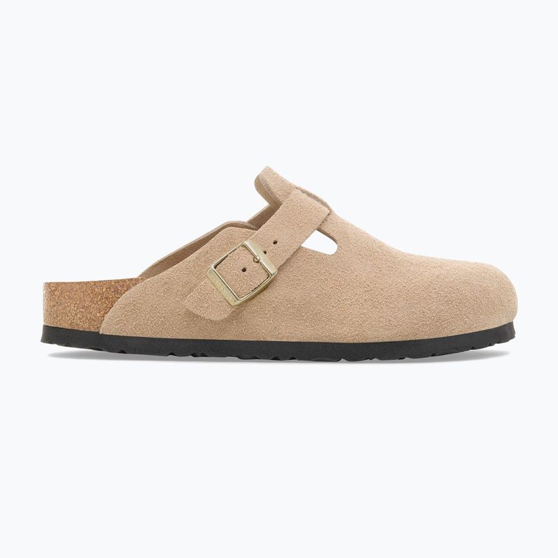 Nazouváky BIRKENSTOCK Boston Suede Leather sandcastle 2
