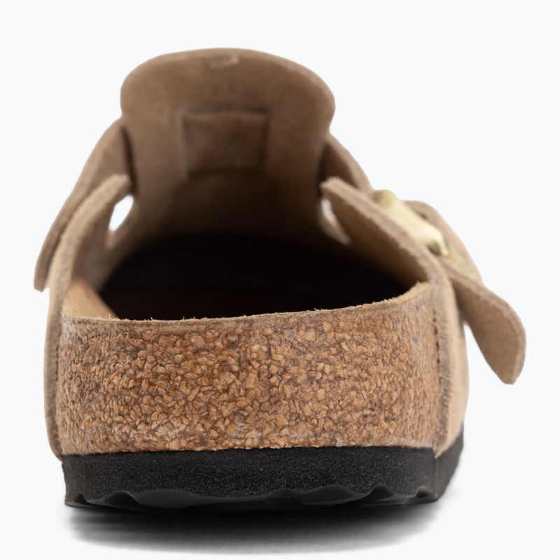 Nazouváky BIRKENSTOCK Boston Suede Leather sandcastle 6