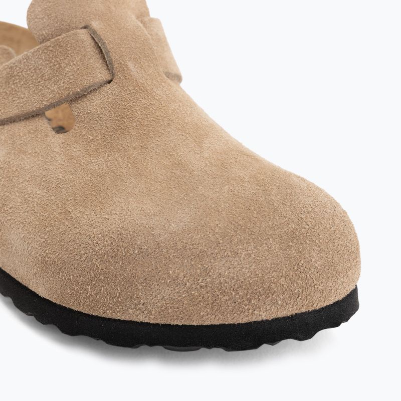 Nazouváky BIRKENSTOCK Boston Suede Leather sandcastle 7