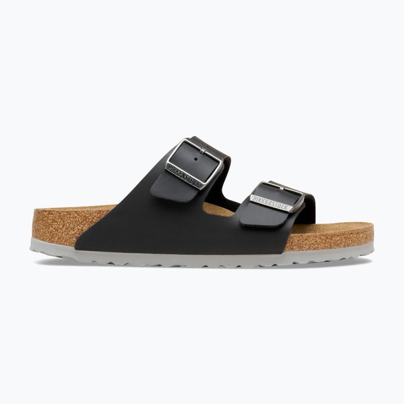 Nazouváky BIRKENSTOCK Arizona Birko-Flor black/light gray 2