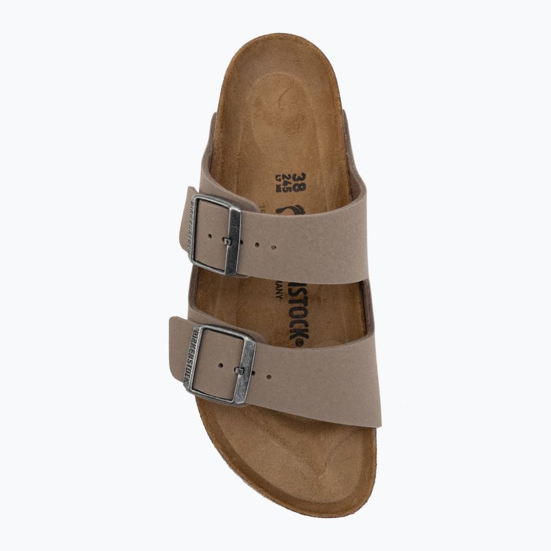 Pantofle BIRKENSTOCK Arizona BF Narrow gray taupe 5