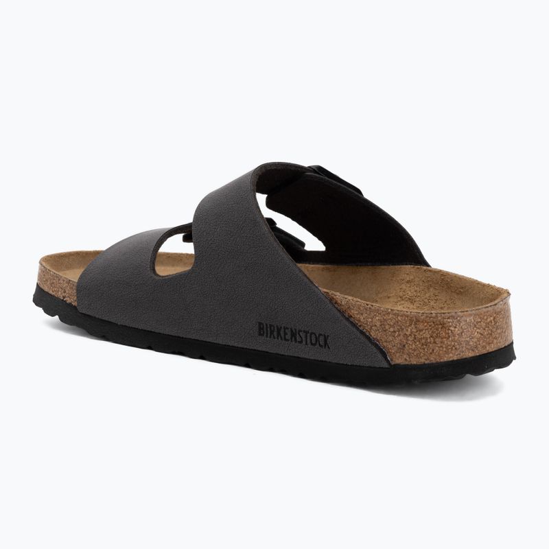 Pantofle BIRKENSTOCK Arizona BF Narrow velvet šedá/černá 3