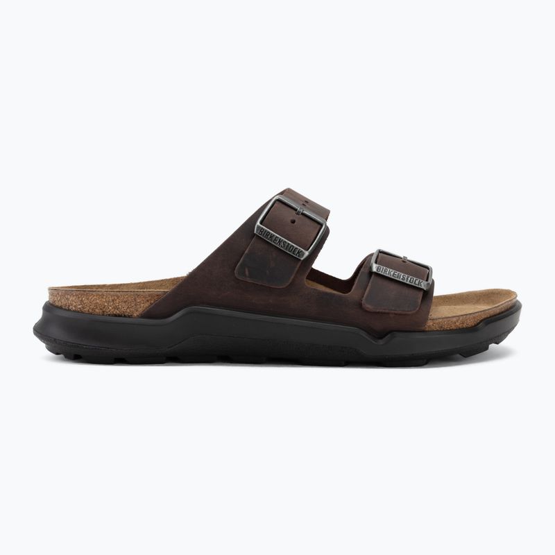 Pánské nazouváky BIRKENSTOCK Arizona Crosstown Oiled Leather Regular habana/black 2
