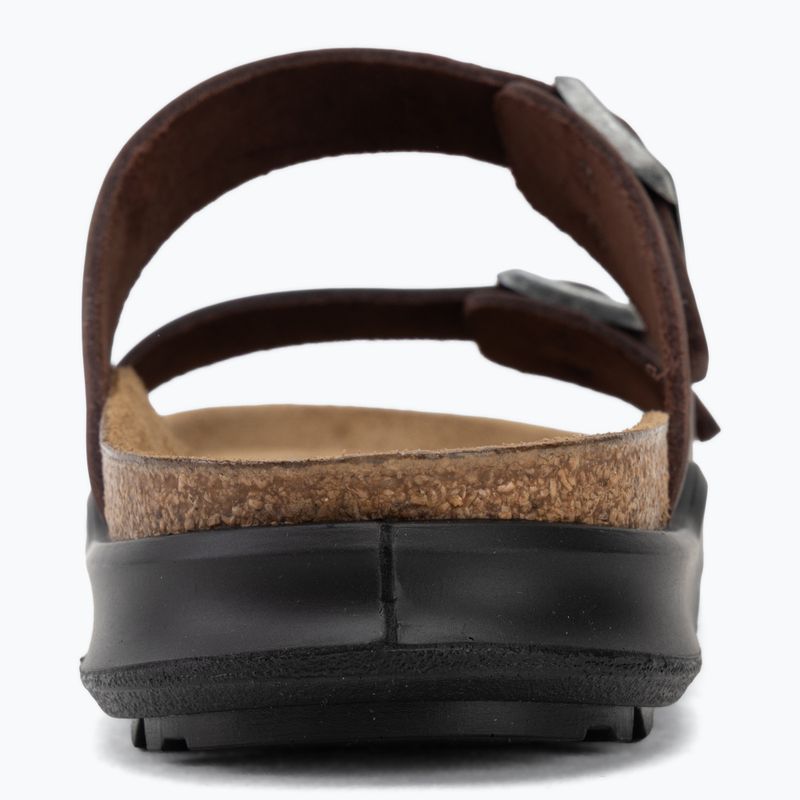 Pánské nazouváky BIRKENSTOCK Arizona Crosstown Oiled Leather Regular habana/black 6