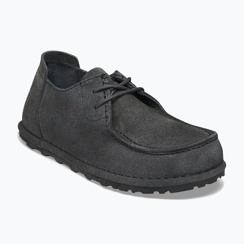 Boty BIRKENSTOCK Utti Lace Suede Leather charcoal