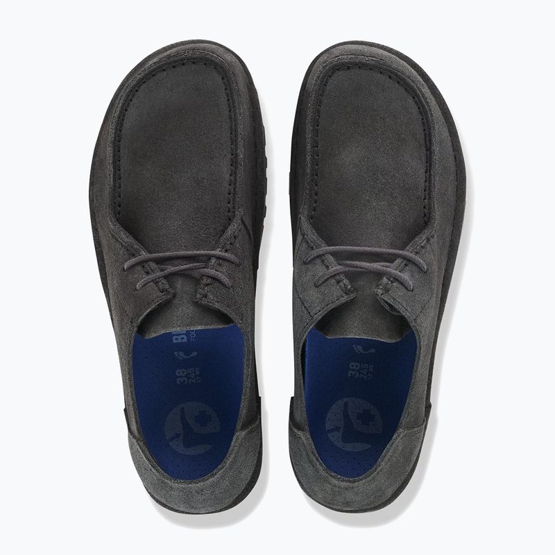 Boty BIRKENSTOCK Utti Lace Suede Leather charcoal 4