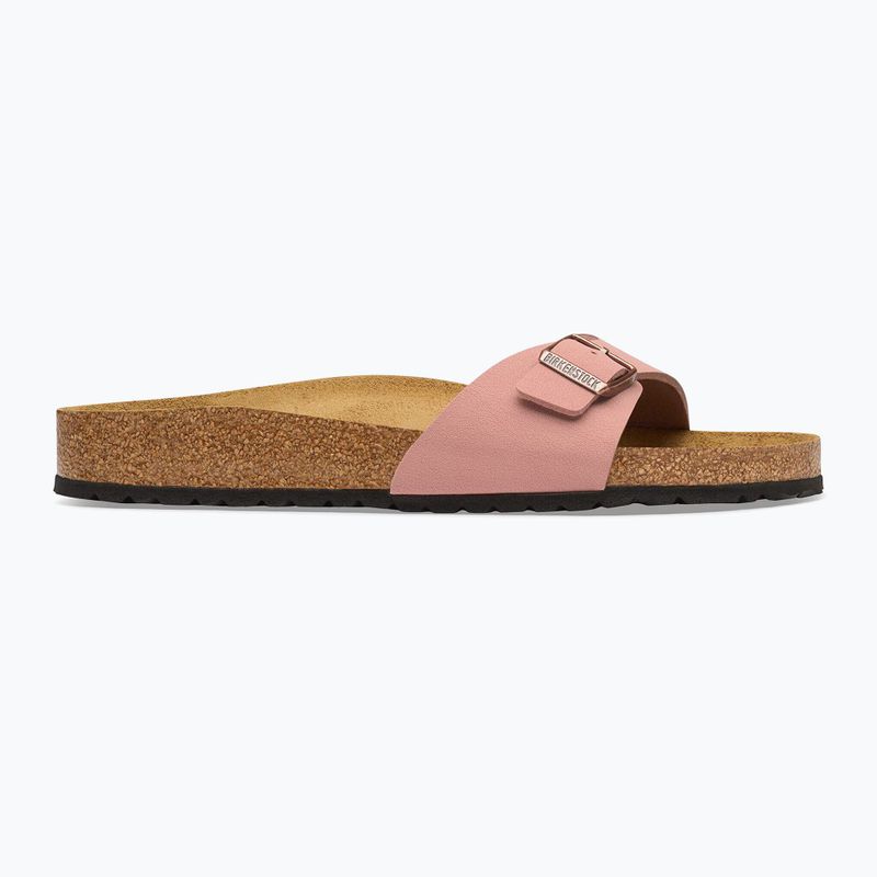 Dámské pantofle BIRKENSTOCK Madrid Birkibuc Narrow růžová hlína 2
