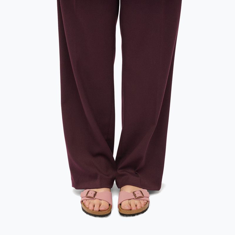 Dámské pantofle BIRKENSTOCK Madrid Birkibuc Narrow růžová hlína 7