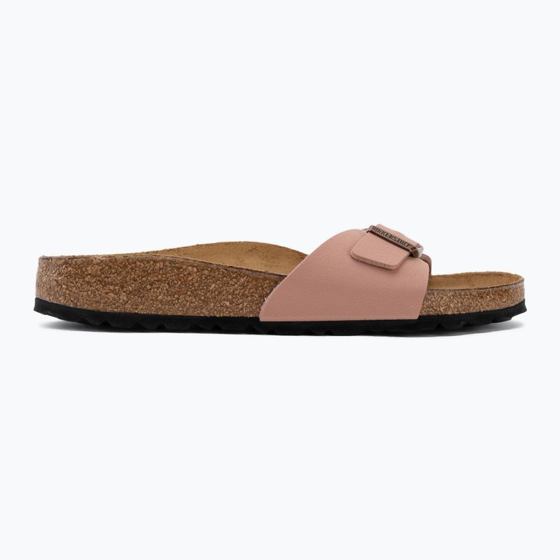 Dámské pantofle BIRKENSTOCK Madrid Birkibuc Narrow růžová hlína 2