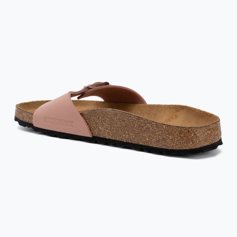 Dámské pantofle BIRKENSTOCK Madrid Birkibuc Narrow růžová hlína 3