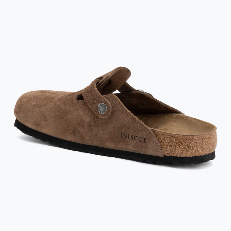 Nazouváky BIRKENSTOCK Boston Suede Leather dark tea 3