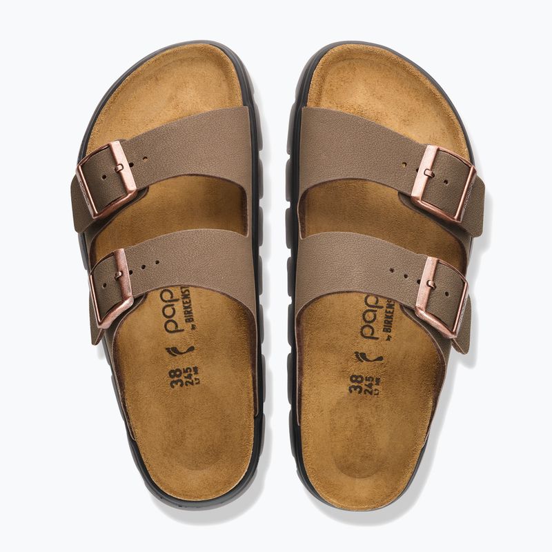 Nazouváky BIRKENSTOCK Arizona Chunky Birkibuc mocca 3