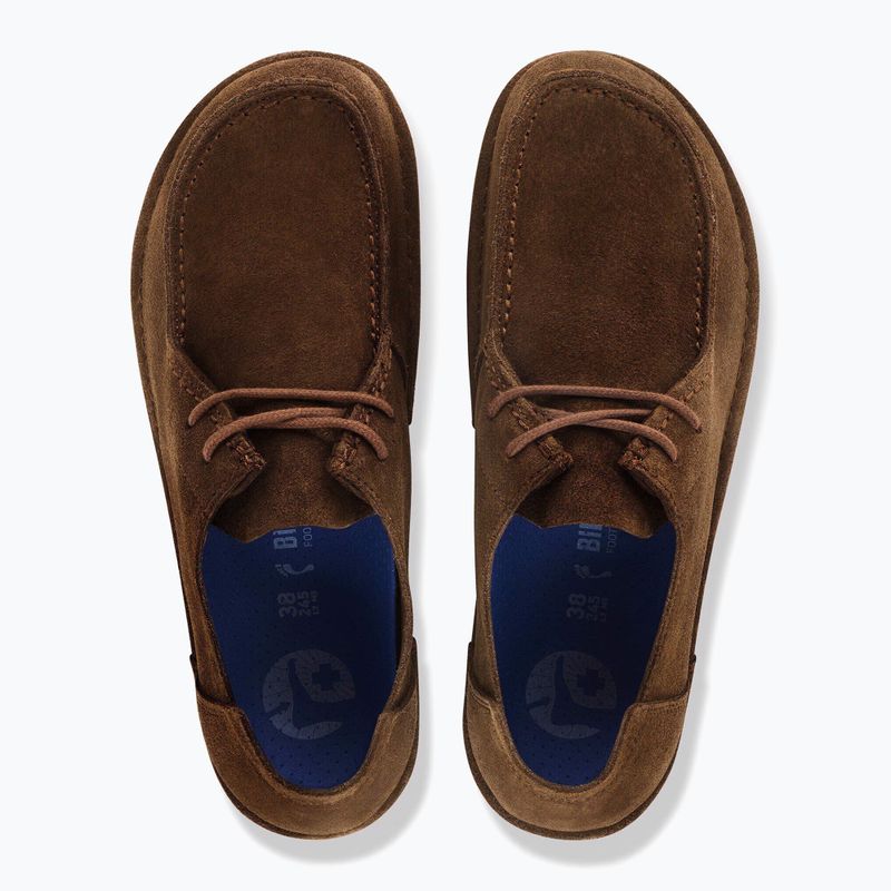 Boty BIRKENSTOCK Utti Lace Suede Leather carafe 4
