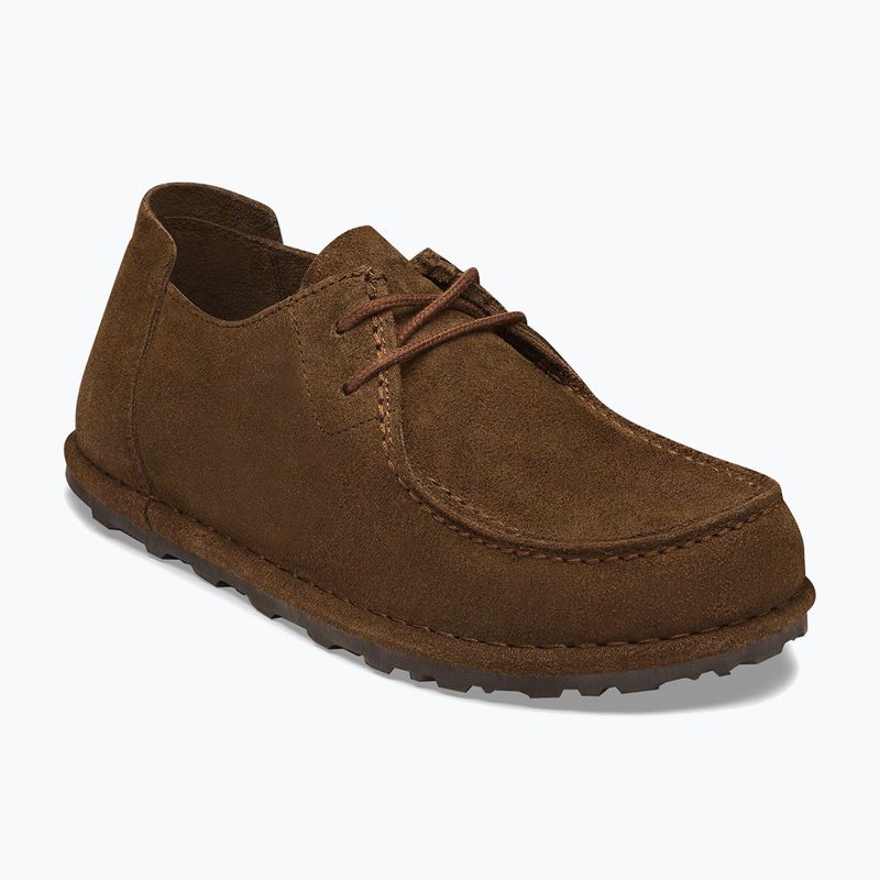 Boty BIRKENSTOCK Utti Lace Suede Leather carafe