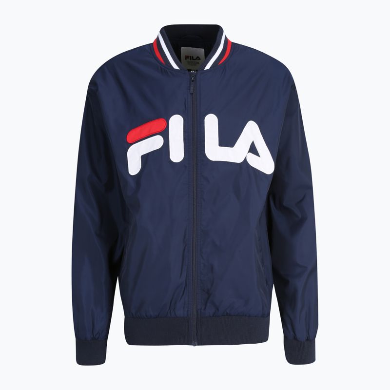 Pánská bunda FILA Logrono Logo Bomber black iris 5