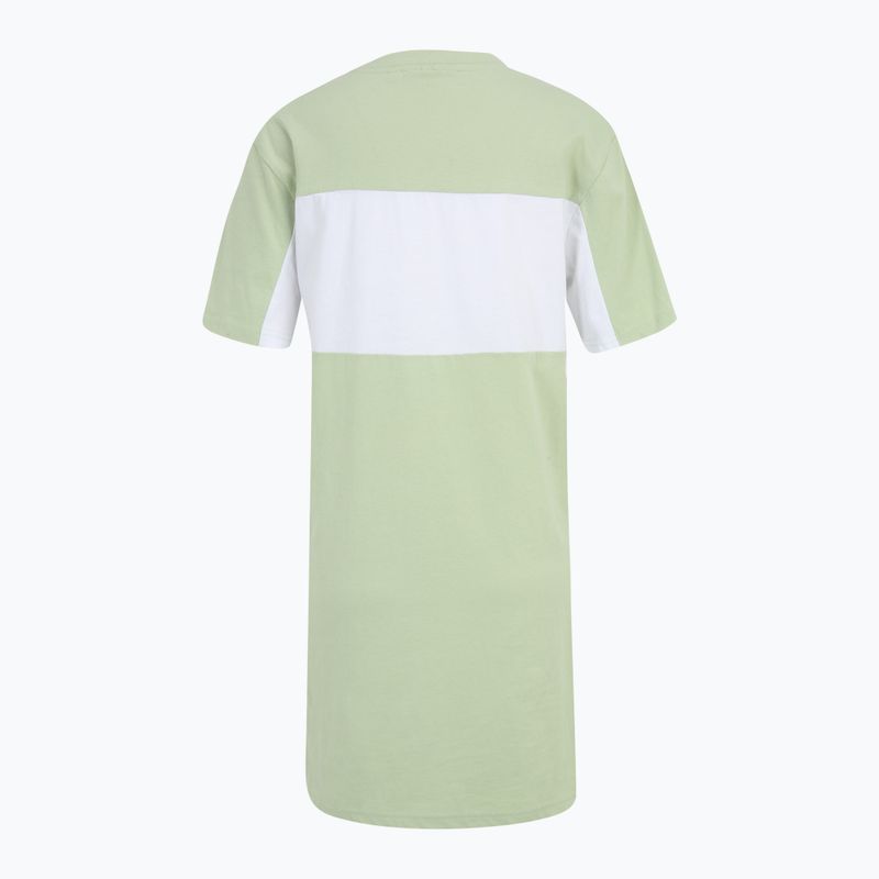 Dámské šaty FILA Lishui smoke green/bright white 6