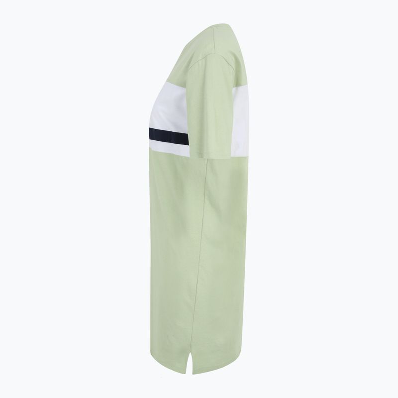 Dámské šaty FILA Lishui smoke green/bright white 7