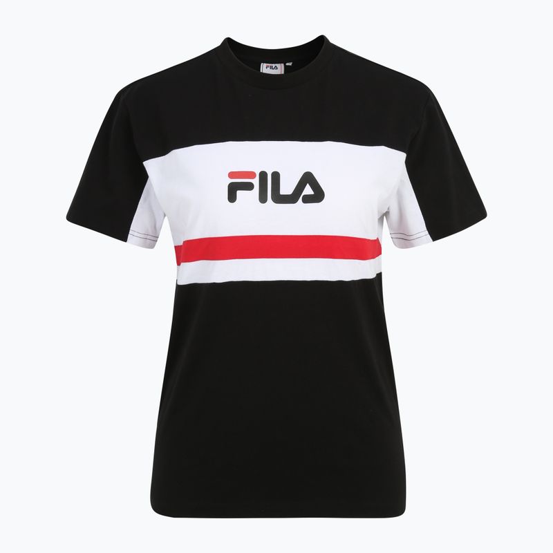 Dámské tričko FILA Lishui black/bright white 5