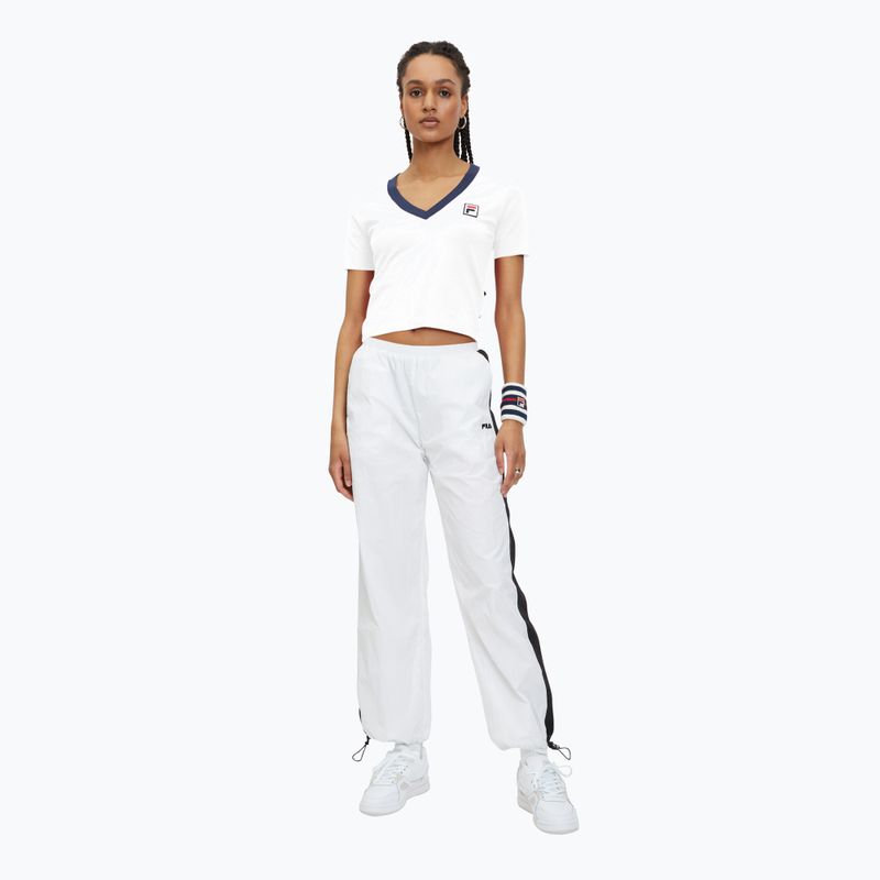 Dámské tričko FILA Ludhiana bright white 2