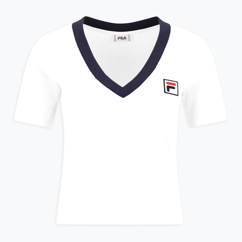 Dámské tričko FILA Ludhiana bright white 5