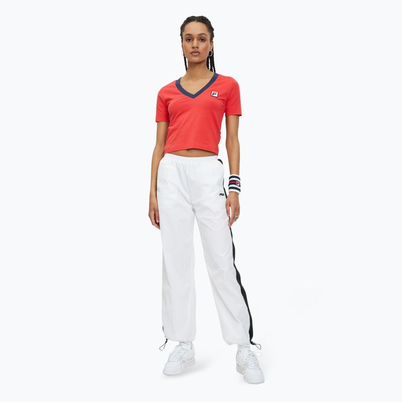 Dámské tričko FILA Ludhiana true red 2