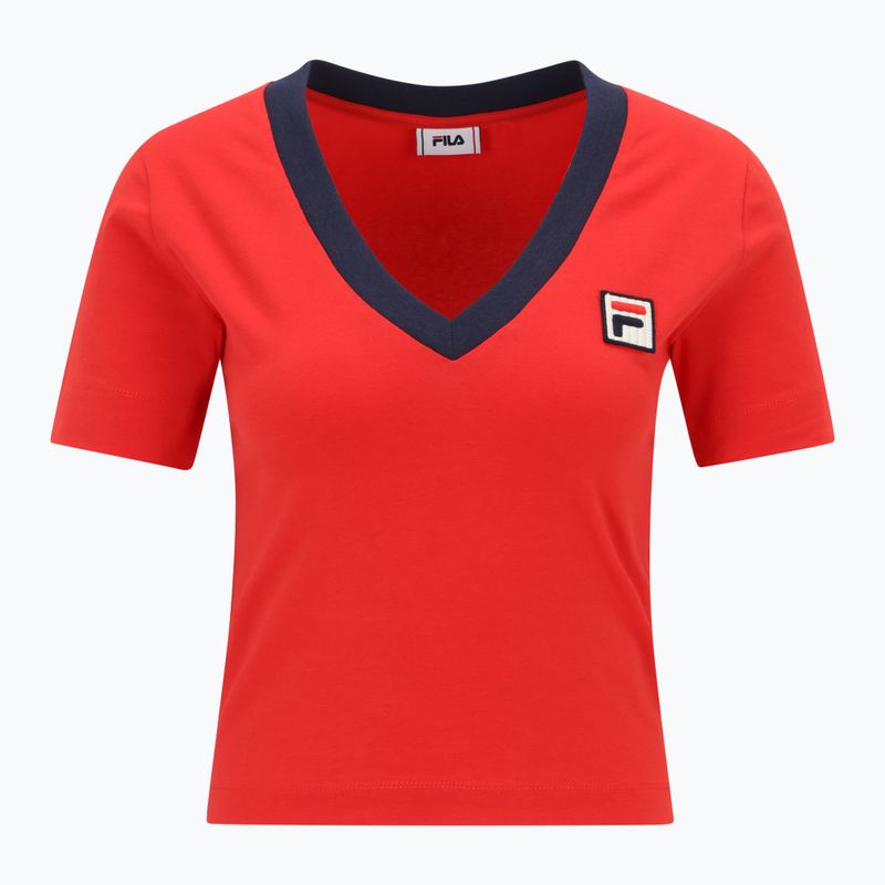 Dámské tričko FILA Ludhiana true red 5