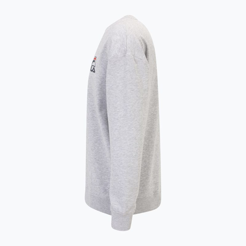 Pánská mikina FILA Lahti Crew light grey melange 7