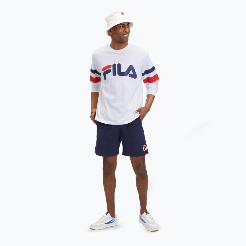 Pánská mikina FILA Luohe Oversized Crew bright white 2