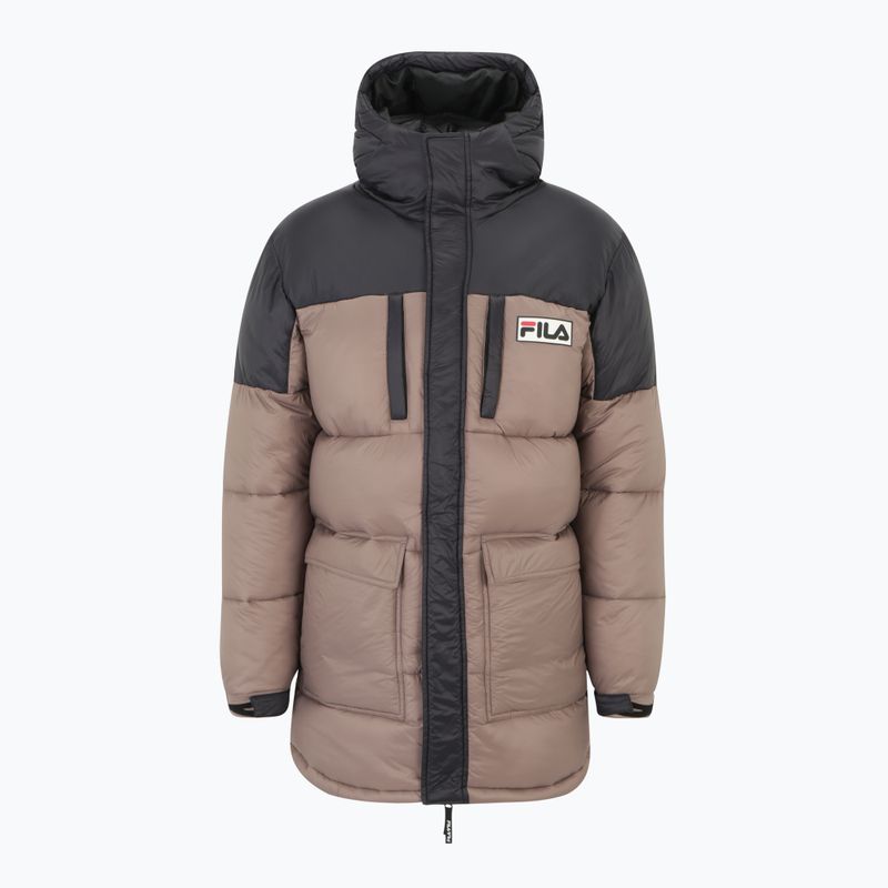 Pánská zimní bunda FILA Lichtenau Heavy Puff deep taupe/black
