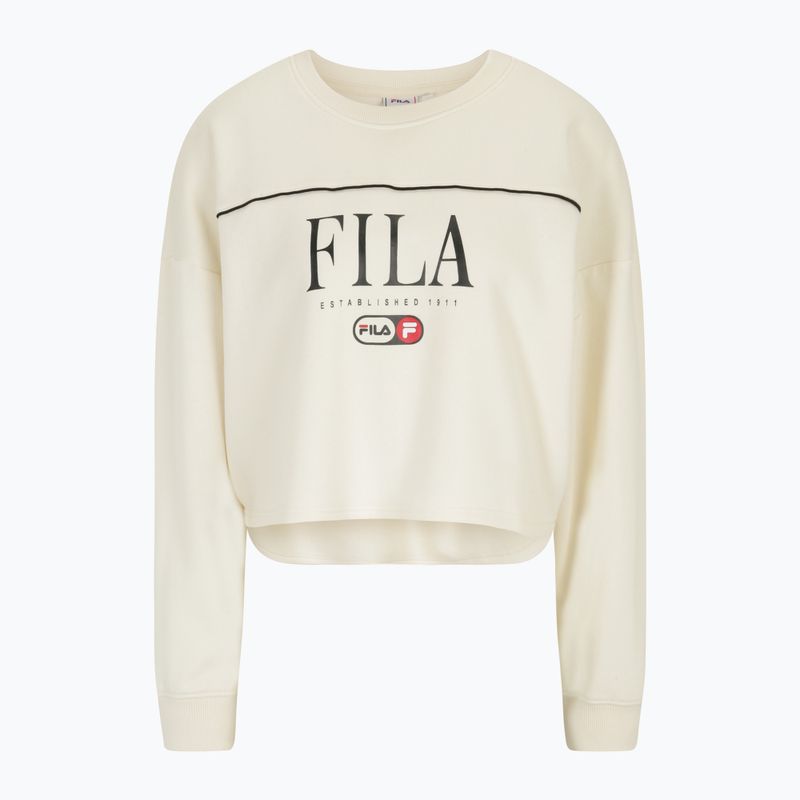 Dámská mikina  FILA Lewistown Crew Sweat antique white