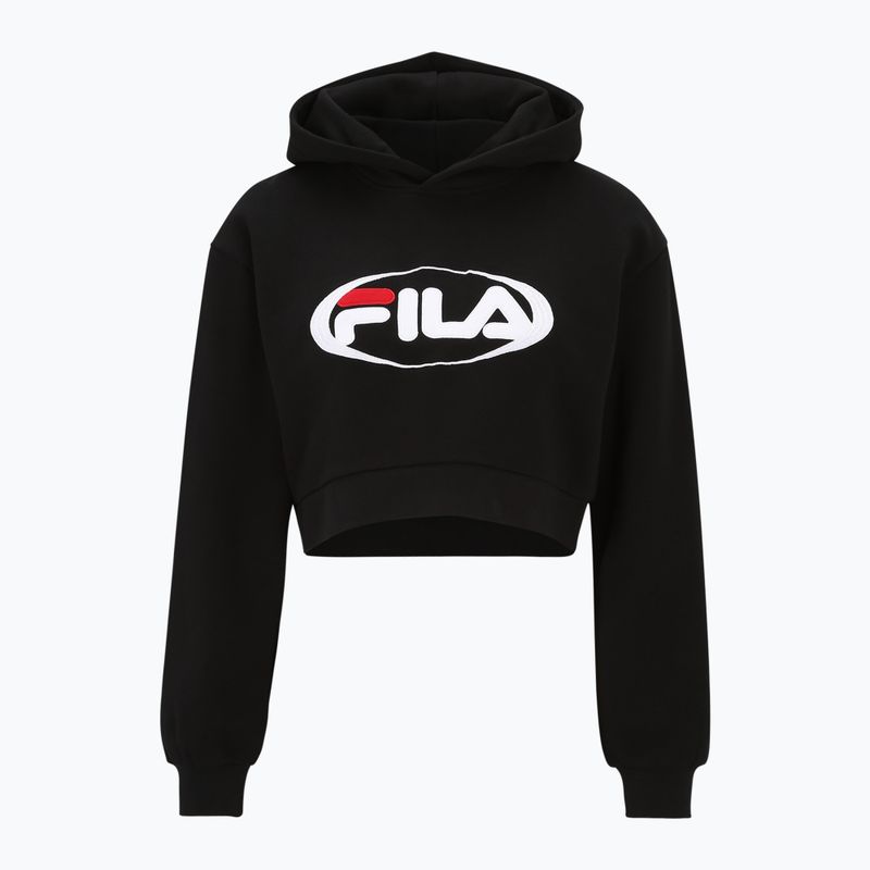 Dámská mikina  FILA Lapalisse Cropped Hoody black