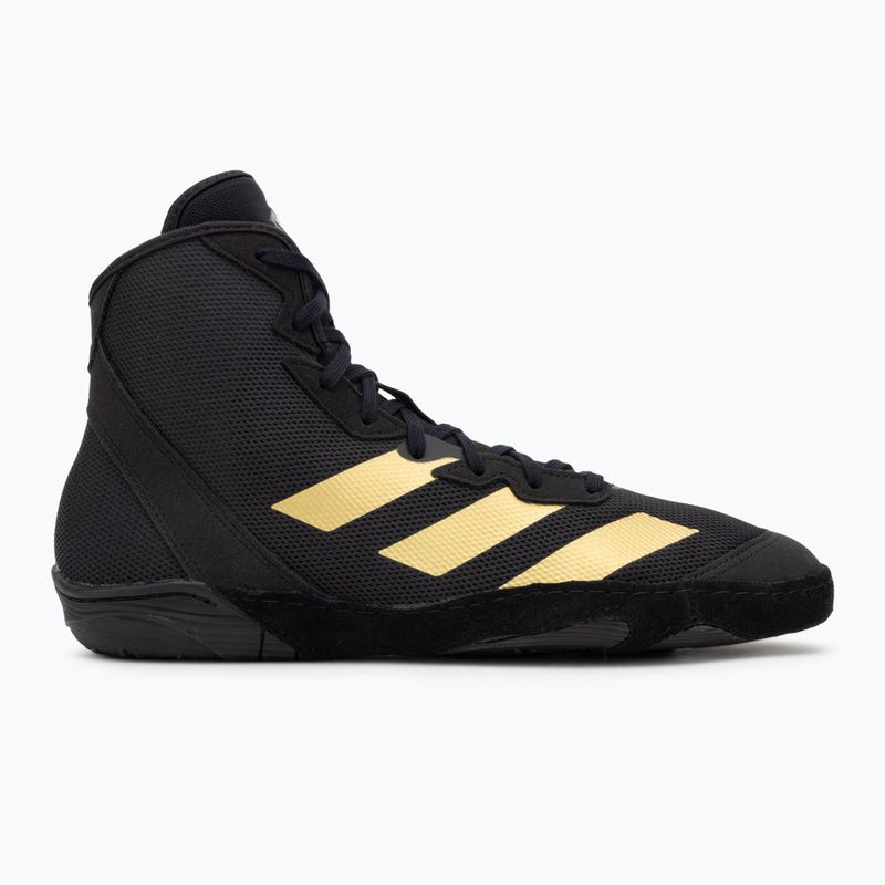 Zápasnické boty adidas Adizero core black/gold metallic 2