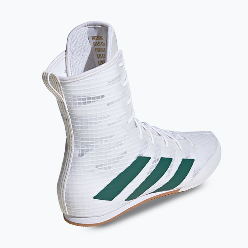 Boxerské boty Adidas Box Hog 4 cloud white/collegiate green/core black 2