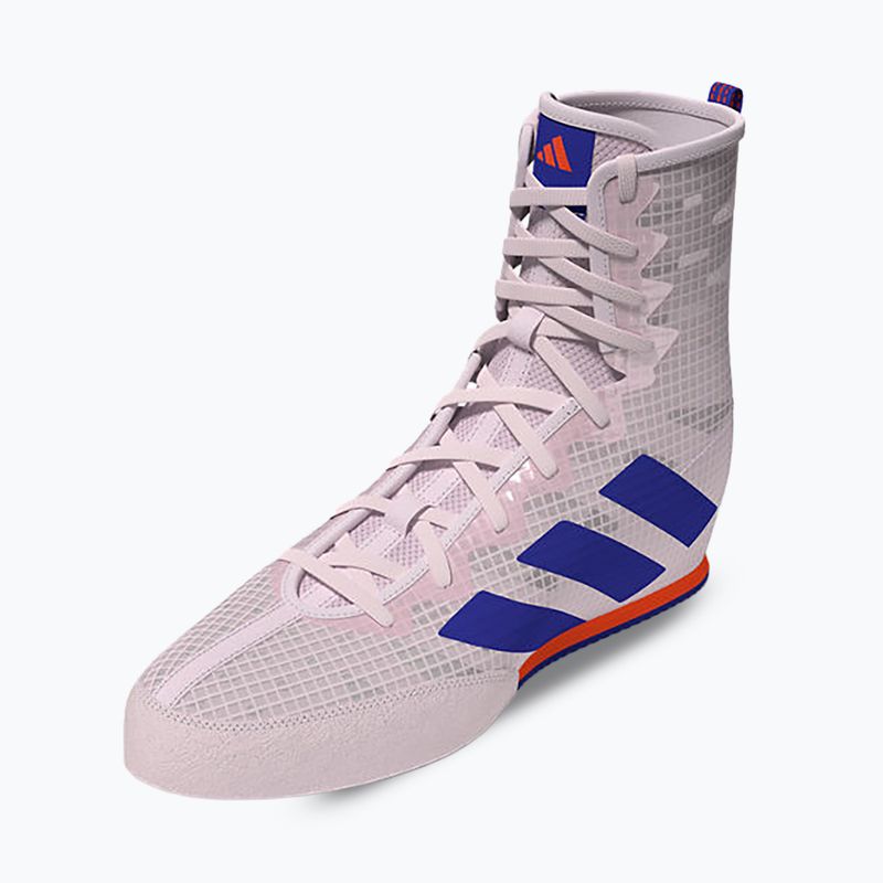 Boxerské boty Adidas Box Hog 4 téměř růžová/lucid blue/impact orange 2