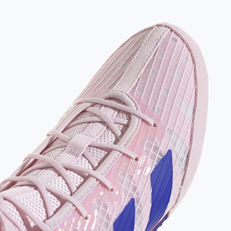 Boxerské boty Adidas Box Hog 4 téměř růžová/lucid blue/impact orange 9