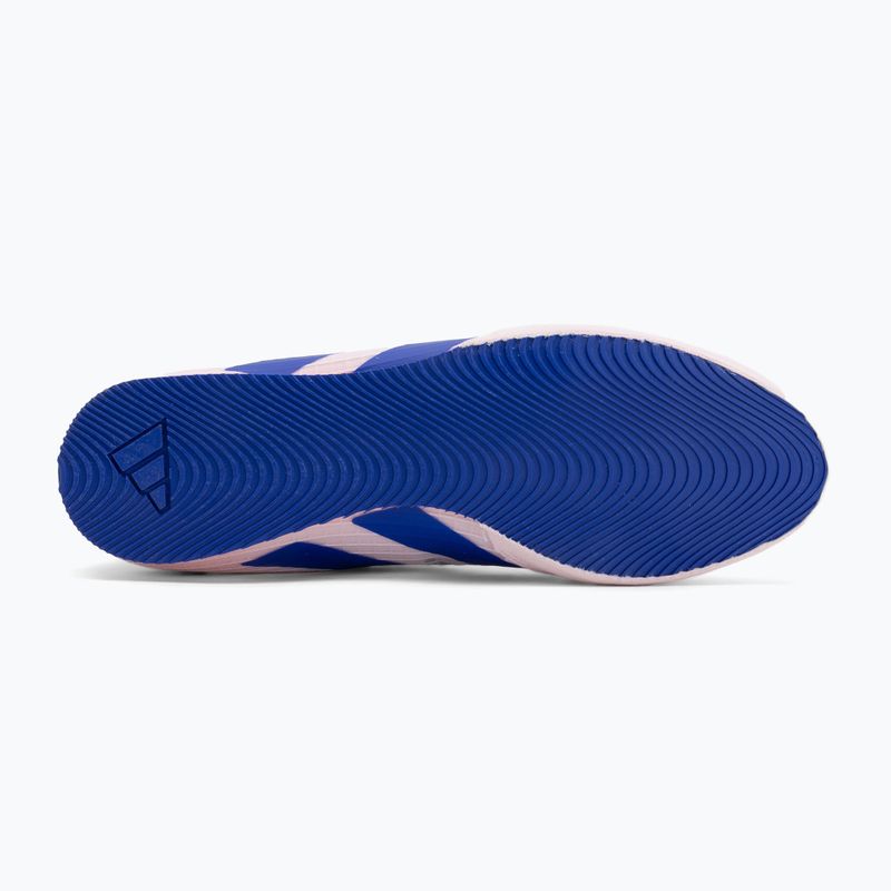 Boxerské boty Adidas Box Hog 4 téměř růžová/lucid blue/impact orange 4