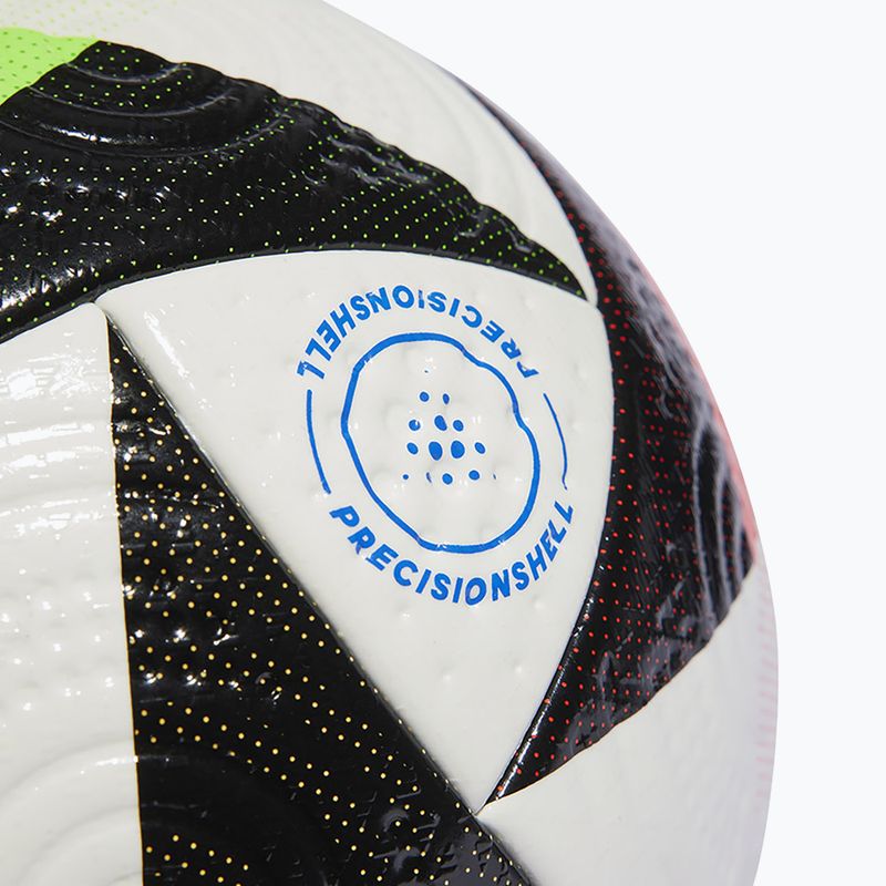 Fotbalový míč Adidas Ekstraklasa Pro white/black/glow blue velikost 5 4